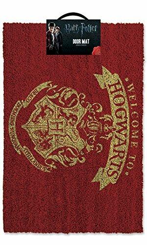 Zerbino Harry Potter Welcome To Hogwarts (Rosso) Cm60X40 - Gp85068 Zerbino Harry Potter Welcome To Hogwarts (Rosso) Cm60X40 - Gp85068